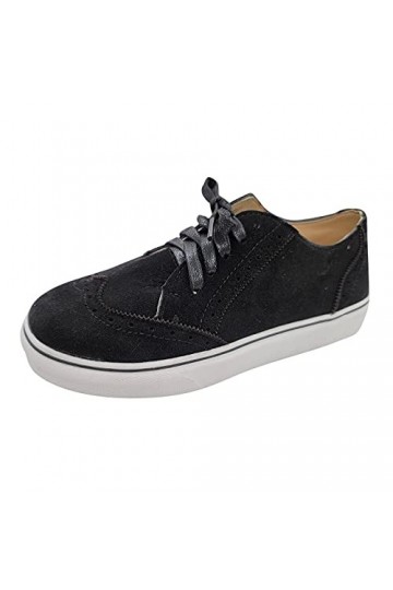 Grosses Bottes pour Femmes Genou Large Baskets Mode Femmes Baskets Confort Femmes Chaussures décontractées Femmes Gris Couleu