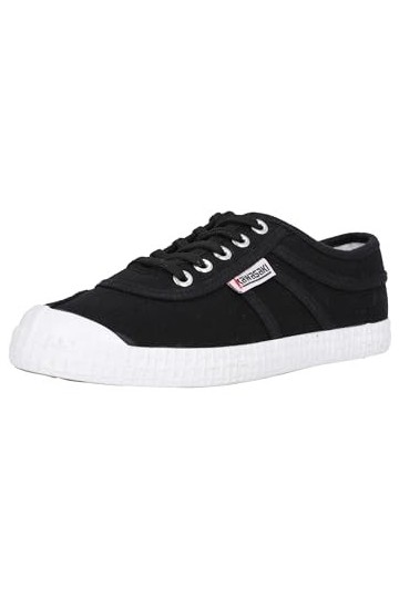Kawasaki Mixte Original Canvas Shoe Sneakers Basses, 1001S Black Solid, 45 EU