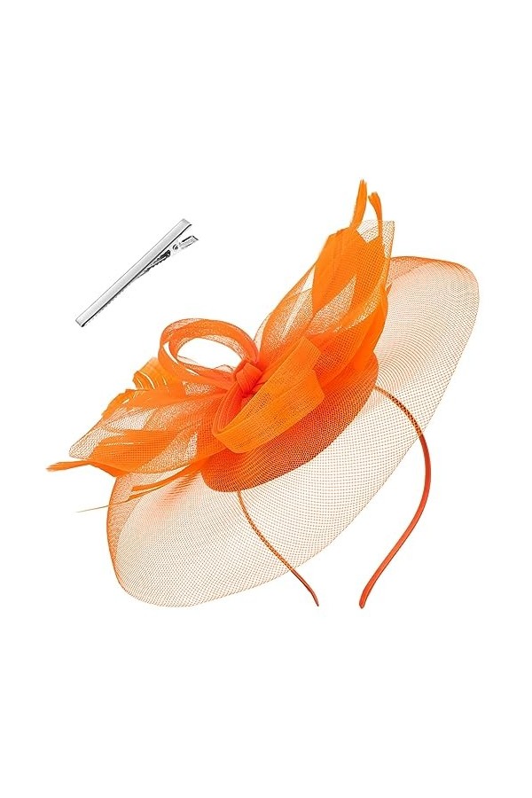 ABOOFAN Chapeau bibi pour femme - Accessoire de mariage, cocktail, Halloween - Noir, Vert noir, taille unique