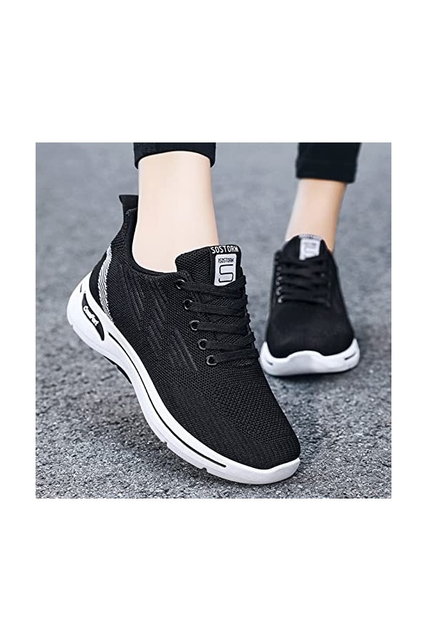 Baskets Femme Baskets Course Sport Sport Casual Gym Mesh Mode Imperméable Basket Baskets Baskets Baskets De Marche De Sport R