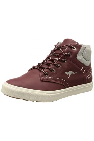 KangaROOS Femme KAVU X Basket, DK Berry Frost Pink, 35 EU