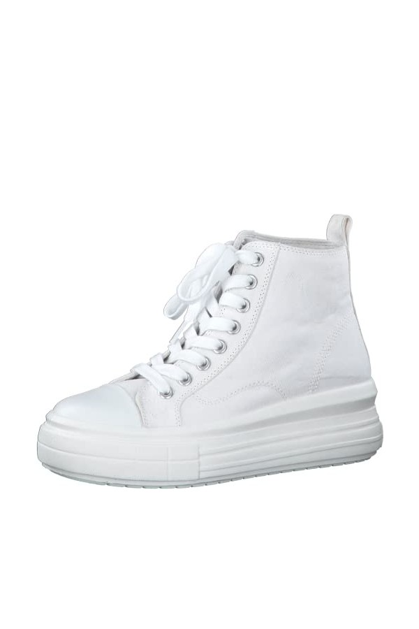 MARCO TOZZI Femme Damen 2-2-25205-20 Basket, Blanc, 42 EU