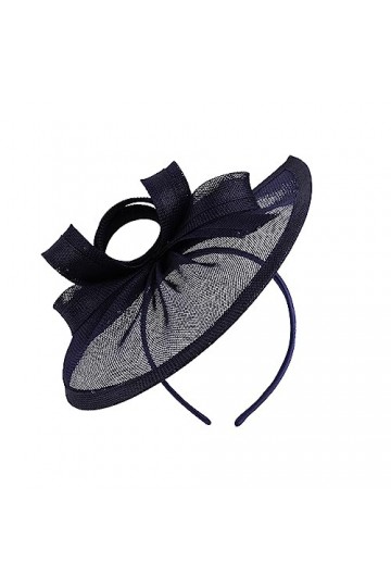 LJRPUPY Bibi de mariée avec pince à cheveux Kentucky Derby Chapeaux de fête de mariage Chapeau melon thé couvre-chef pour fem