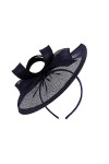 LJRPUPY Bibi de mariée avec pince à cheveux Kentucky Derby Chapeaux de fête de mariage Chapeau melon thé couvre-chef pour fem
