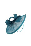 LJRPUPY Bibi de mariée avec pince à cheveux Kentucky Derby Chapeaux de fête de mariage Chapeau melon thé couvre-chef pour fem