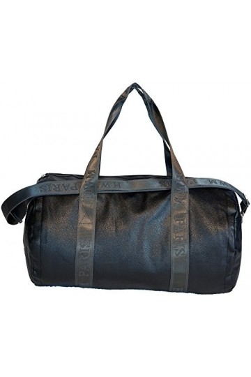 LucieElle Sac Porté Epaule A4 Army Sac Polochon Sport Femme Homme Porté Bandoulière Porté Main Sac Noir ‘Turister by ANCIEN P