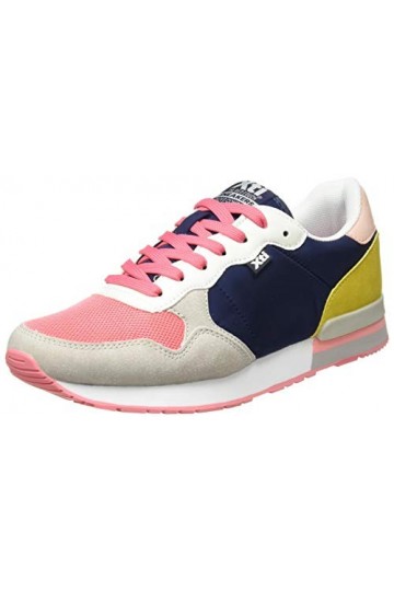 XTI Femme 42402 Basket, Bleu Marine, 36 EU