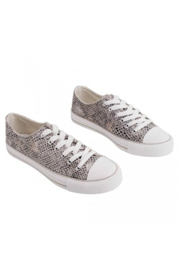 CHATTAWAK Femme 11ANELYSESGRIS39 Basket, S.Gris, 39 EU