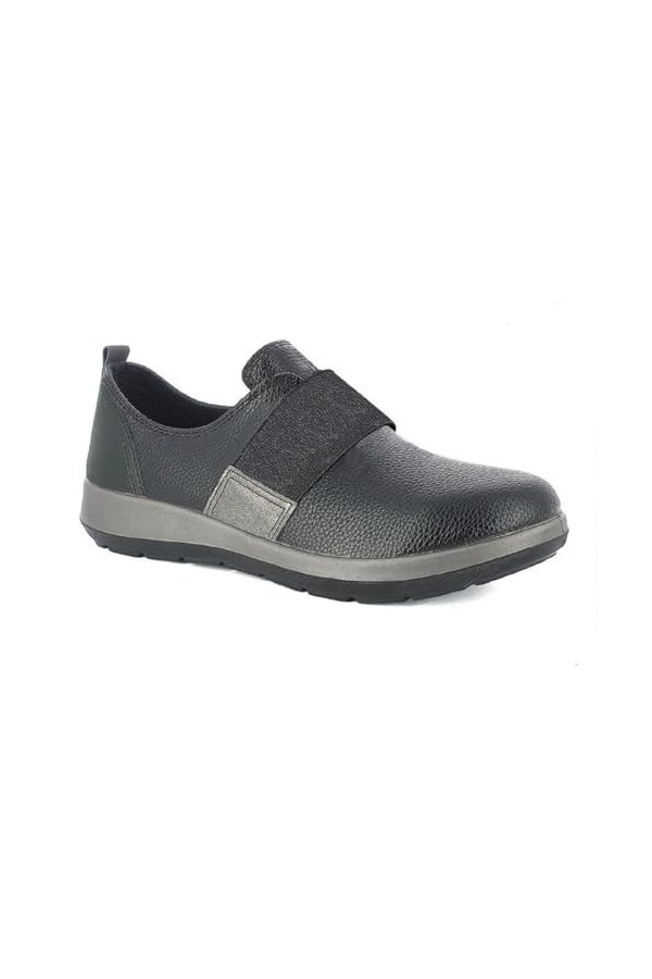 inblu WG-08 Chaussures avec élastique léger et flexible, gris, 39 EU