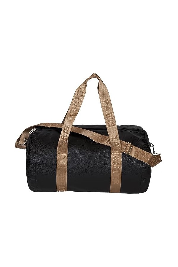 LucieElle Sac Porté Epaule A4 Army Sac Polochon Sport Femme Homme Porté Bandoulière Porté Main Sac Noir ‘Turister by ANCIEN P