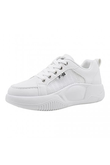 Baskets Femmes été Conseil étudiant coréen Chaussures de Sport Femme Semelle épaisse Chaussures en Maille Chaussures Mode 52