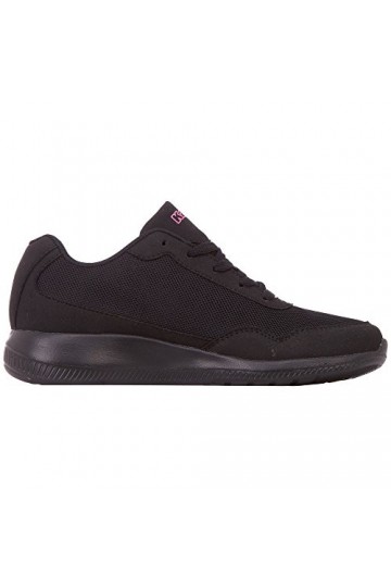 Kappa Mixte Follow Oc Sneakers Basses, Noir Black/Pink 1122 , 40 EU