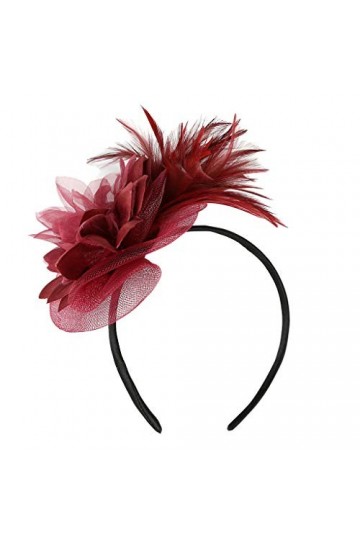 Chapeau de bibi pour femme - Accessoire de coiffure - Pour femme - Accessoire de coiffure pour léglise, Halloween, cocktail,