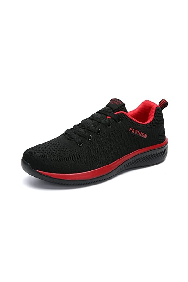 TOPSSCTR Baskets Femmes Chaussures de Tennis pour Courir Marche Entraînement Mode Baskets Léger Respirant Maille à Lacets Cha