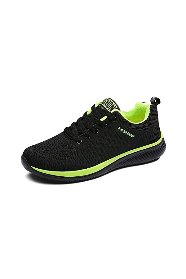 TOPSSCTR Baskets Femmes Chaussures de Tennis pour Courir Marche Entraînement Mode Baskets Léger Respirant Maille à Lacets Cha