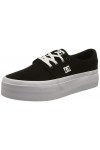 DC Shoes Femme Plateforme Trase Basket, Noir/Blanc, 42 EU