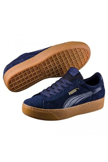 PUMA Baskets Basses Suede Vikky Platform