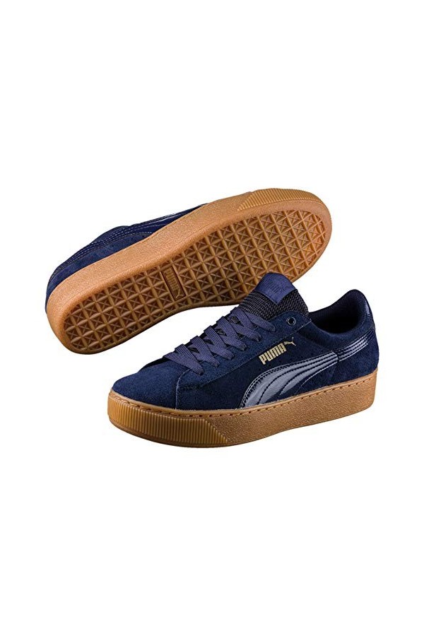 PUMA Baskets Basses Suede Vikky Platform