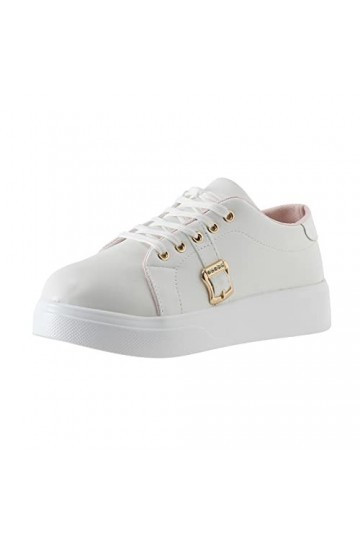 Allbestop Chaussures de Sécurité Baskets Mode Chaussures Montantes,Basket Toile Blanche Femme Basket Blanche Femme Sneakers B