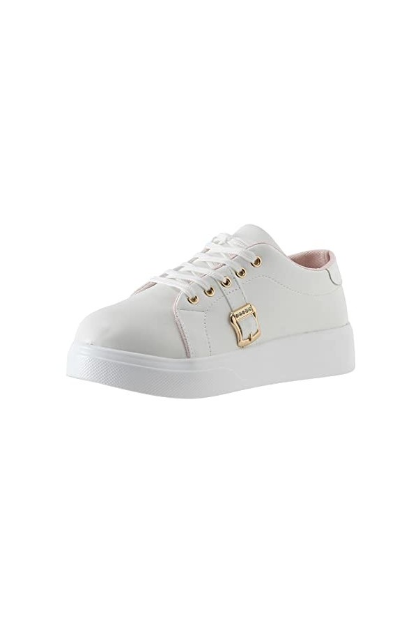 Allbestop Chaussures de Sécurité Baskets Mode Chaussures Montantes,Basket Toile Blanche Femme Basket Blanche Femme Sneakers B