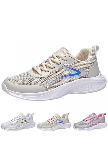 Yavion Basket Femmes Sneakers Confortable Mode Shoes Antidérapa,Femme Chaussures De Course Running Baskets Compensées Femme C