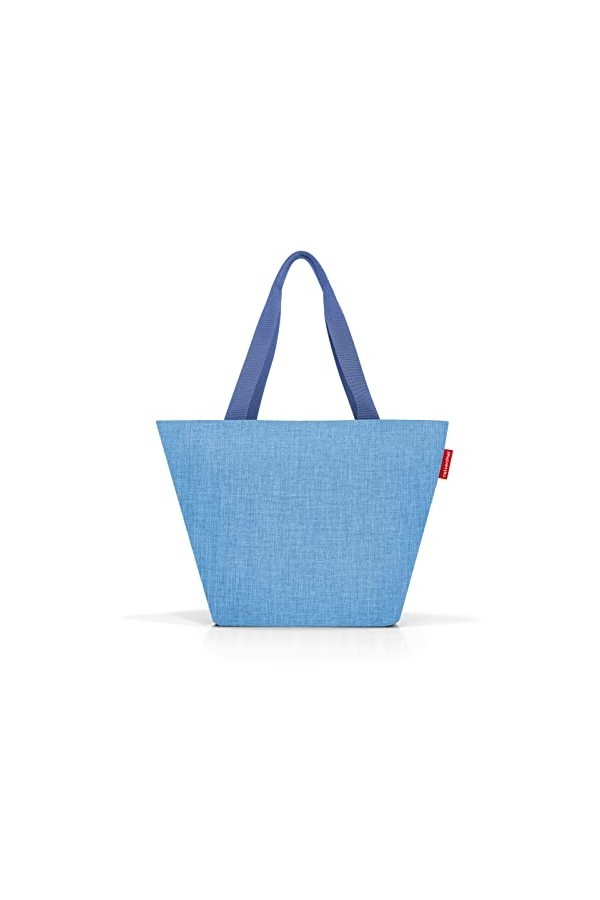 reisenthel shopper - Sac de shopping spacieux et sac à main élégant en un - En matériau hydrofuge, Couleur:viola blue