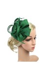 OSALADI Fascinators Chapeau pour Les Femmes des Années 1950 Femmes Vintage Fascinator Fleur Derby Chapeau Cocktail Tea Party 