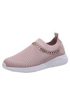 Femmes Mode Mesh Respirant Baskets Sport Chaussures Femmes Confortable Casual Motif Léopard Chaussures Femme, bleu, 40 EU
