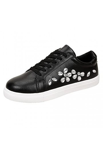 Chaussures de Sport Femme Respirant Légère Femmes pour femmes baskets de mode baskets chaussures Rhinestone chaussures chauss