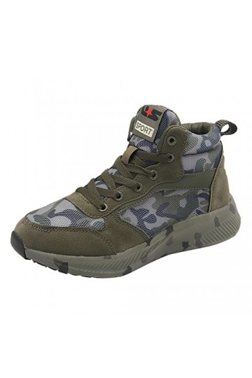 Basket Femme Chaussure de Course Marche Sport Loisirs femmes à lacets semelle souple Camouflage chaussures confortables chaus