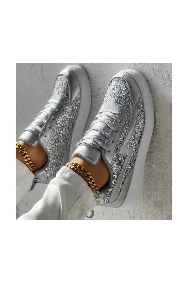 550 Baskett Femmes Confortable décontractées Nouvelles Chaussures à Plateforme pour Femmes Chaussures Basses à Lacets Plates 