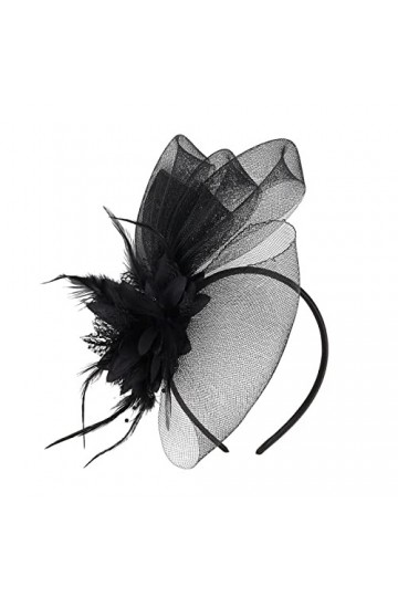 MNSWR Chapeau Mariage Dames Fascinant Poignet Tennis Espagne Bandeau De Fête Feathe Fashion Hair Hat Clip Chapeau De Femme Fa