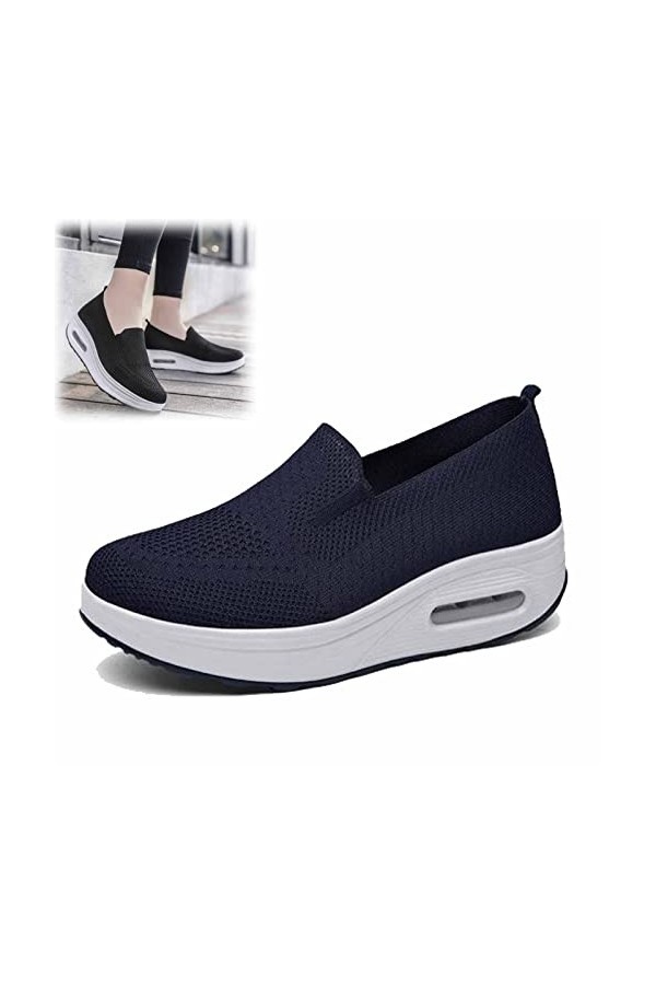 GYCS Baskets orthopédiques pour Femmes, Baskets orthopédiques à Enfiler, Chaussures de Sport décontractées Confortables, Bask