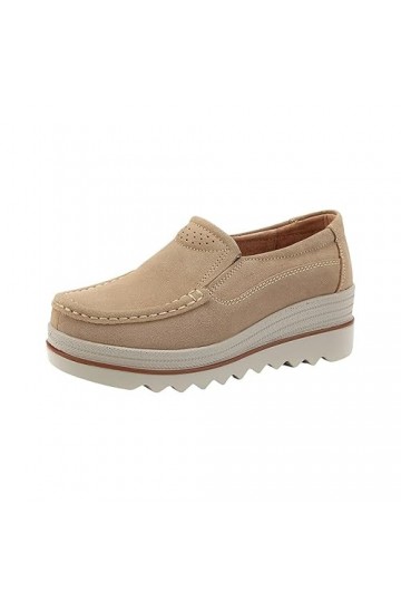 Baskets Mode Femme Sneakers Respirantes Confortable Léger Slip-on Baskets Mode Basses Tendances Fitness Respirantes Sneakers 