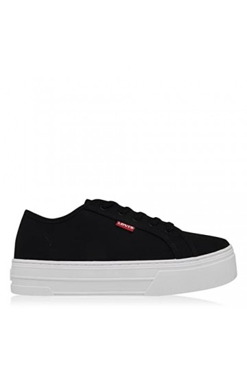 Levis Femme Tijuana Baskets, Noir Regular Black 59 , 40 EU