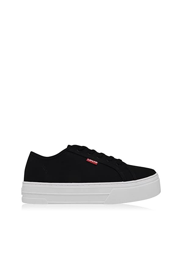 Levis Femme Tijuana Baskets, Noir Regular Black 59 , 40 EU