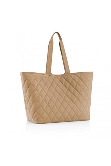 reisenthel Classic Shopper XL – Sac de shopping spacieux et sac à main élégant en un – En matériau imperméable, Rhombus Ginge