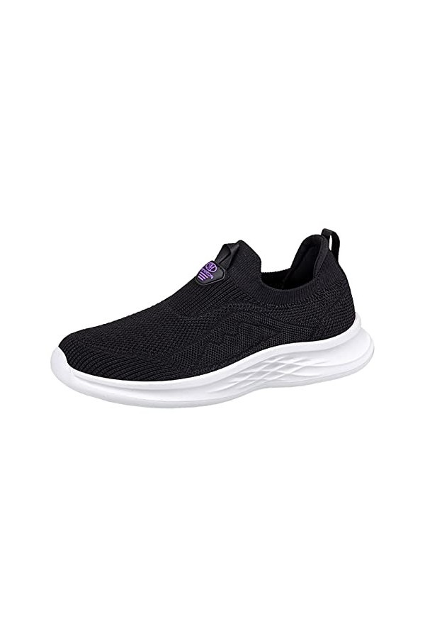 Baskets pour femme - Respirantes - En maille - Chaussures de course confortables - Confortables - Pour la salle de sport - Ch