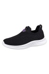 Baskets pour femme - Respirantes - En maille - Chaussures de course confortables - Confortables - Pour la salle de sport - Ch