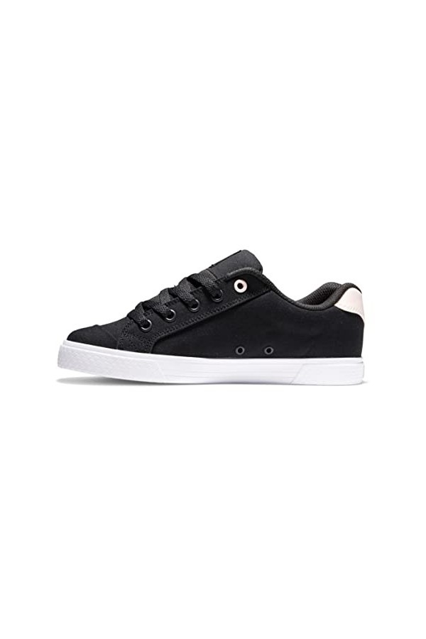DC Shoes Chelsea-Chaussures pour Femme Basket, Noir, Rose, 36.5 EU