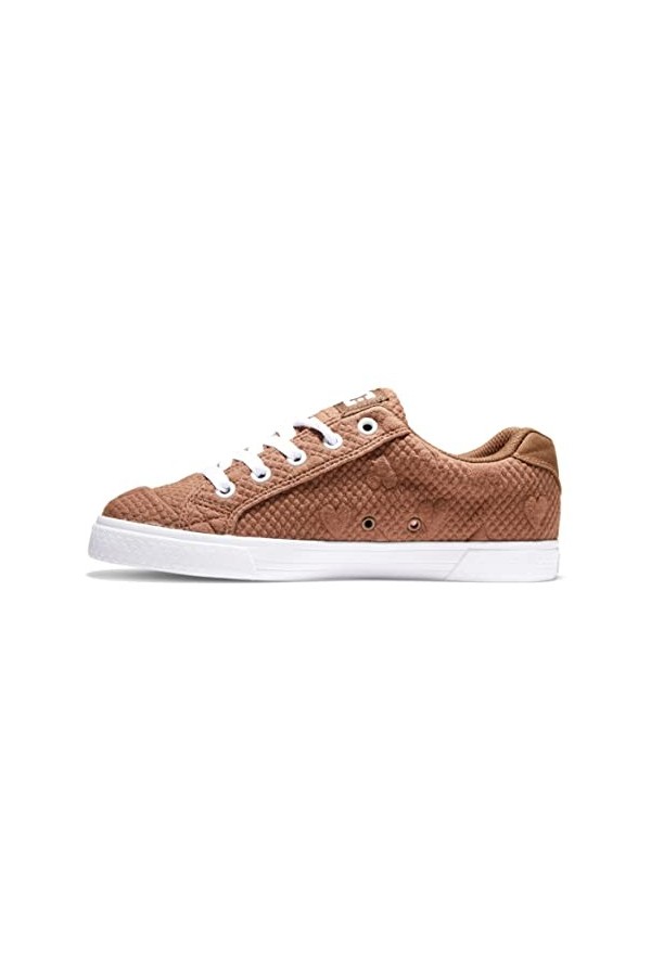 DC Shoes Chelsea-Chaussures pour Femme Basket, Noir, Rose, 36.5 EU