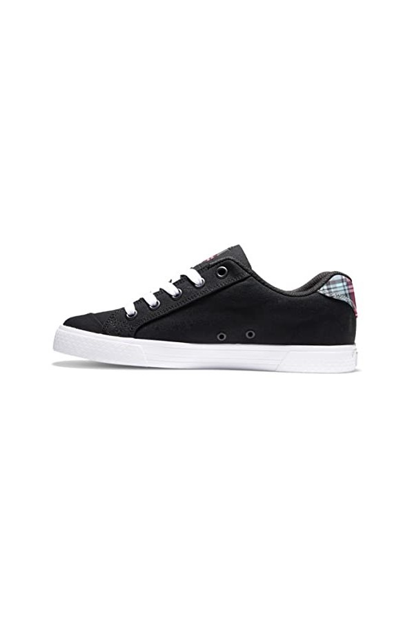 DC Shoes Chelsea-Chaussures pour Femme Basket, Noir, Rose, 36.5 EU