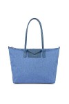 LANCASTER Grand sac cabas épaule - Smart KBA Bleu ciel