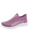 Sbyhbhyds Baskets Mode Femmes Baskets Confort Chaussures décontractées Femmes Couleurs Gray Chaussures de Marche Lady Easy Sh