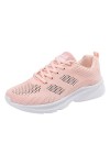 Chaussures de Sport Femme Respirant Femmes Baskets Mode été Nouveau modèle Simple Maille Solide Respirant et Confortable anti