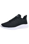 Baskets Chaussures de Sport Baskets Blanches Femmes Baskets Femmes Mode Motif Simple Maille Solide Respirant Confortable Fond
