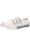 Rocket Dog Femme Jolissa Ranger Coton Baskets Tendance, Blanc, 36 EU