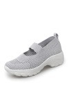 Baskets Chaussures de Sport Baskets Blanches Femmes Mode Mesh Slip Creux sur le Cale Chaussures de Sport Femmes Été pour Femm