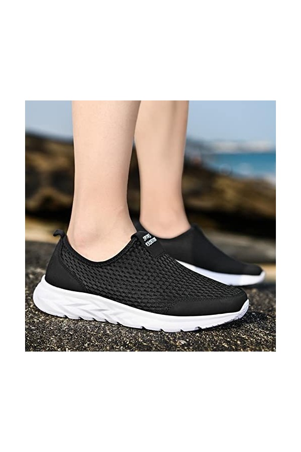 Baskets Blanches Pour Femmes Mode Couple baskets été grande taille chaussures de confort légères baskets chaussures de course