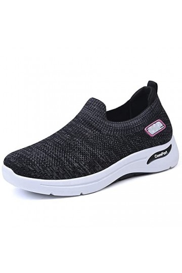 TKer Chaussures Confortables en Maille Respirante pour Femmes, Baskets Femmes Chaussures de Sport Course Sneakers, Chaussures